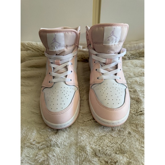 Jordan Shoes - Nike Air Jordan 1 Mid GS Arctic Orange Purple Pulse FD8780-601 Pink White 6.5Y